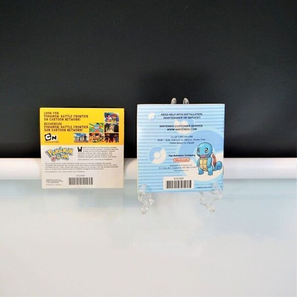 Pokemon Instruction Booklet Mystery Blue Rescue Team & Pamphlet Pokemon Ranger - Picture 2 of 9